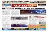 2 2018 HERIDOS POR BALAS PERDIDAS - nuevodia.com.mxnuevodia.com.mx/wp-content/uploads/2018/01/edicionimpresa20180102.pdf · famosa Sidur.... Aprovecharon la oportunidad para at-estiguar