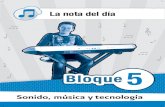 Sonido, música tecnología - edicionespuntofijo.comedicionespuntofijo.com/wp-content/uploads/Notas-del-Bloque-5-music... · La guitarra eléctrica desempeñó un papel fundamental