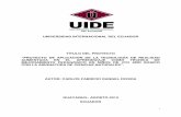 UNIVERSIDAD INTERNACIONAL DEL ECUADOR TÍTULO DEL PROYECTO ...repositorio.uide.edu.ec/bitstream/37000/1133/1/T-UIDE-063.pdf · sistema educativo. Para ... totalmente interactivos