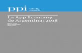 La App Economy de Argentina: 2018 · controlar los procesos de trabajo. ... Este artículo está basado en nuestro informe de 2016 sobre la App Economy en ... especifican más de