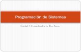 Programación de Sistemas - academicos.azc.uam.mxacademicos.azc.uam.mx/jfg/diapositivas/sistemas/Unidad_2.pdf · Contador de localidades (LOCCTR) ... El ensamblador calcula el desplazamiento
