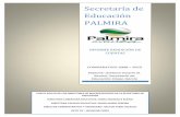 Secretaría de Educación PALMIRA - sempalmira.gov.co · CON EL APOYO DE LOS DIRECTORES DE MACROPROCESOS DE LA SECRETARÍA DE EDUCACIÓN DIRECTORA COBERTURA EDUCATIVA: SONIA ENCINALES