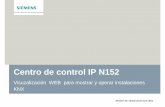 Centro de control IP N152³n en vivo de las características sobre diferentes dispositivos finales Inspirar a los clientes con posibilidades innovadoras “Solo creo, en lo que puedo