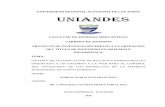 UNIVERSIDAD REGIONAL AUTONOMA DE LOS ANDES - DSpace en …dspace.uniandes.edu.ec/bitstream/123456789/6363/1/... · 2017-08-03 · proyecto de investigaciÓn previo a la obtenciÓn