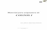 COSTOS I - cuadernosdelprofesor.files.wordpress.com · los procesos de investigación, revisión, auscultación, y emisión de las Normas de Información Financiera (NIF). La CINIF