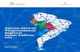 Gestión 2013/15 Vicepresidencia Regional Países Andinos OUI · La OUI fortalece y diversifica las modalidades para estimular la cooperación interuniversitaria, desarrollando, consolidando