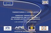 TERRITORIO Y CONFLICTO UNIDAD TEMÁTICA I: … · 6 5. Estructura Conceptual 6. Desarrollo de Contenidos 6.1 La importancia de la propiedad de la tierra en Colombia Colombia sufre