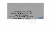 INDEXACIÓN, HISTÉRESIS E INERCIA INFLACIONARIA EN … · 2.1 naturaleza de las instituciones ... 2.1.3.3 las organizaciones ... 3.1 evoluciÓn del marco regulatorio en bolivia ...