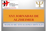 XVI JORNADAS DE ALZHEIMER - ache-counselling.org · DUELO INTERVIENEN MEDICINA PSICOLOGÍA CUIDADORES OTROS… 3. FACTORES EXTERNOS INTERNOS 5. Actitudes Habilidades 6 De comunicación