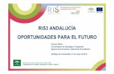 RIS3 ANDALUCÍA OPORTUNIDADES PARA EL FUTUROgain.xunta.gal/repo/docs/e1c857b81eb520d7701d8efc27209ba3.pdf · Plan Andaluz de Investigación, Desarrollo e Innovación ... Centro de