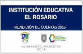 INSTITUCIÓN EDUCATIVA EL ROSARIO - cordoba.gov.co · procesos educativos basados en el modelo constructivista con enfoque socio - ambiental, y la inclusión de modelos flexibles