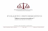 Narcomenudeo - Poder Judicial del Estado de Colimastj.col.gob.mx/Centro_de_Estudios_Judiciales/assets/docs/folletos/... · y advierta que es de la competencia del Ministerio Público