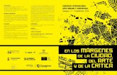 MáRGenes ciudAd ARte - aicainternational.orgaicainternational.org/en/wp-content/uploads/2016/04/programa... · casos del Street Art español: colectivo TAV y Solanas-Díaz Céline