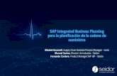 Presentación de PowerPoint - assets.dm.ux.sap.com · ¿Qué es SAP Integrated Business Planning? Es la nueva generación de aplicaciones SAP para la planificación de la cadena de