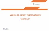 formacion.valenciacf.comformacion.valenciacf.com/archivo/MOP.pdf · Modelo de juego en el fútbol Valencia CF Es una idea común e implementable que identifica la forma de jugar Objetivo: