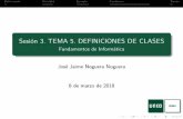 Fundamentos de Informática - jjnoguera.files.wordpress.com · Fundamentos de Inform´atica Jos´e Jaime Noguera Noguera 8 de marzo de 2018. Deﬁniciones Variables Ejemplo Cuestiones
