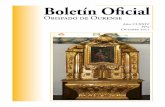 Boletín Oficial del Obispado de Ourense - Octubre 2011 · los nombramientos de D. Manuel Martínez Rodríguez como Párroco de Santa Mª de Lamela (por 6 años) y Administrador parroquial