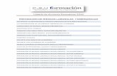 Listado de Acciones Formativas 2016 - csuonline.es · listado de acciones formativas 2016 prevenciÓn en trabajos con instalaciones tÉrmicas prevenciÓn en el uso de maquinaria prevenciÓn