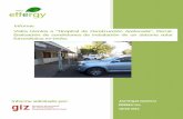 Informe Visita técnica a “Hospital de Construcción Acelerada”, Parral. Evaluación de condiciones de instalación de … · fotovoltaico sobre los techos de tres edificios cercanos.