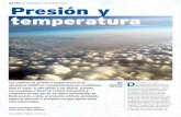 METEO Presión y temperatura - divulgameteo.esdivulgameteo.es/uploads/Presión-temperatura.pdf · v Arriba La presión del aire ejercida por una columna atmosférica es mayor o menor