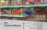 SEMILLAS EN SOBRE - Rancho los molinosrancholosmolinos.com/catalogo/docs/1-semillas.pdf · SEMILLAS A GRANEL, PASTOS Y ALFALFAS ¡Pregunta por nuestras presentaciones a granel de
