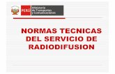 NORMAS TECNICAS DEL SERVICIO DE RADIODIFUSION · Dirección General de Autorizaciones en Telecomunicaciones ... Onda reflejada por la ionosfera. ... Es de 10 KHz y en frecuencias