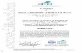 onsite.com.mx · laboratorio de ensayo en la rama de alimentos, ingresada a esta entidad el 11 de junio de 2015 de conformidad con la norma NMX-EC-17025-lMNC-2006 (ISO/IEC 17025:2005)