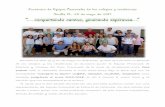 compartiendo camino, generando esperanza…” - Misioneras de la ... · Pastoral y Carmen del Pozo, Provincial de la zona de Andalucía-Norte, Para evaluar ... ¡muévete!, ¡implícate!;