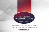 Programa Institucional del Colegio de Bachilleres del ...estrategia.sonora.gob.mx/images/PSEEG/NormatividadPMP/... · En el análisis situacional llevado a cabo para la elaboración