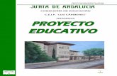 CONSEJERÍA DE EDUCACIÓN - Junta de Andalucía · Reglamento Orgánico de las Escuelas Infantiles de segundo grado, de los Colegios de Educación Primaria, de los Colegios de Educación