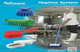 Hygiene System - Italimpiaitalimpia.com.ar/wp-content/uploads/2016/12/HYG2017_ES.pdf · Los componentes y materiales utilizados en la fabrica- ... no deben entrar en contacto con