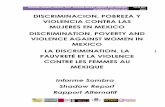 DISCRIMINACION, POBREZA Y VIOLENCIA CONTRA LAS … · discriminacion, pobreza y violencia contra las mujeres en mexico discrimination, poverty and violence against women in mexico