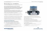 Danalyzer 370XA - emerson.com · cambio del gas de calibración; sincronización automática de las válvulas. Reducción de los costos de instalación