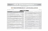 Cuadernillo de Normas Legales · NORMAS LEGALES El Peruano 487176 Lima, jueves 31 de enero de 2013 R.M. N° 049-2013/MINSA.- Aceptan renuncia de Jefa de Equipo del Despacho Ministerial