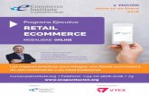Programa Ejecutivo RETAIL ECOMMERCE - einstituto.orgeinstituto.org/.../ecapacitacion/Brochure_Retail_eCommerce_Online.pdf · y adaptación a entornos Mobile de una Tienda Online,