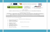 TEMA: Agenda de Desarrollo Económico Regional para las ... · Estadística y Censos de la Provincia de Córdoba.....52 Tabla 16: Participación de los sectores económicos en el