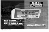 241001 EZ3200 V ES - Digi-Star International · indicador (Indicador B) tiene que fijar primero el factor de calibración. Modo de empleo: Usted coloca un peso en la plataforma de