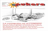La corrupción en el FONDIOC - PUKARA: cultura, sociedad y ...periodicopukara.com/archivos/pukara-105.pdf · mas ideológicos que en la actualidad están ... boliviano de la teoría