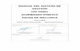 ISO 50001 ALUMBRADO PÚBLICO PALMA DE MALLORCAfederpalma.es/docs/manual_de_gestion.pdf · SI ESTA COPIA ESTÁ IMPRESA ES UNA COPIA NO CONTROLADA Este proyecto de ... públicas”