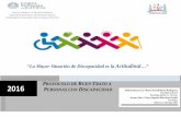 Protocolo de Buen a Personas con Discapacidad - pj.gov.py · La Clasificación Internacional del Funcionamiento de la Discapacidad y la Salud, conocida como CIF, ... Discapacidades