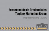 Presentación de Credenciales - tlbxmexico.mxtlbxmexico.mx/TLBXCredenciales_ene_2015.pdf · Nuestro trabajo va más allá de la publicidad ofreciendo una solución creativa - innovadora