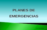 PLANES DE EMERGENCIAS - gideca.net DE EMERGENCIAS PARTE 1.pdf · objetivos especÍficos: declarar, oportunamente el estado de alerta. activar el sistema de emergencia local ( y ayudas