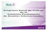 Programa Anual de Trabajo de la Comisión Permanente de …inicio.ifai.org.mx/Ms_Transparencia/ComPerm/... · 2015-04-17 · APEC: Foro de Cooperación para el Desarrollo Económico