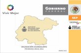 DELEGACIÓN GUANAJUATO - Instituto de Alfabetización y ...guanajuato.inea.gob.mx/transparencia/documentos/metas/PA2012GTO.pdf · Dentro del apartado de PRESUPUESTO se especifican