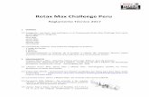 Rotax Max Challenge Peru - rotaxperu.net · prohibido, excepto en la butaca y en el piso del chasis. Aleaciones de diferentes metales o sustancias, no se consideran materiales compuestos.