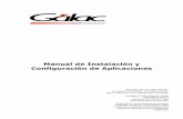 Manual de Instalación y Configuración de Aplicaciones · Pág. 4 Manual de Instalación y Configuración de Programas Gálac Enero 2018 Instalación de los Programas Gálac Bajo