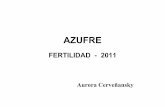 AZUFRE - fagro.edu.uyfertilidad/curso/docs/azufre.pdf · Formas orgánicas en los suelos Pese a que muchos de los compuestos orgánicos de S no están identificados, ellos se pueden