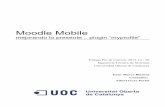 Moodle Mobile : Mejorando lo presente plugin 'myprofile'openaccess.uoc.edu/webapps/o2/bitstream/10609/36522/6/imarcobTFC... · Trabajo Fin de Carrera. 2013-14 / 2S ... a nivel de