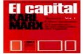 biblioteca - betalocal.orgbetalocal.org/wp-content/uploads/2016/02/135070832-Karl-Marx-El... · KARL EL CAPITAL MARX CRfTICA DE LA ECONOMfA POLfTICA libro el proceso primero de producción