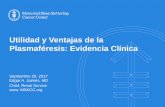 Utilidad y Ventajas de la Plasmaféresis: Evidencia Clínica123userdocs.s3-website-eu-west-1.amazonaws.com/d/b5/b3/... · Sindrome Hemolítico Urémico. Plasmaféresis en HUS Garg